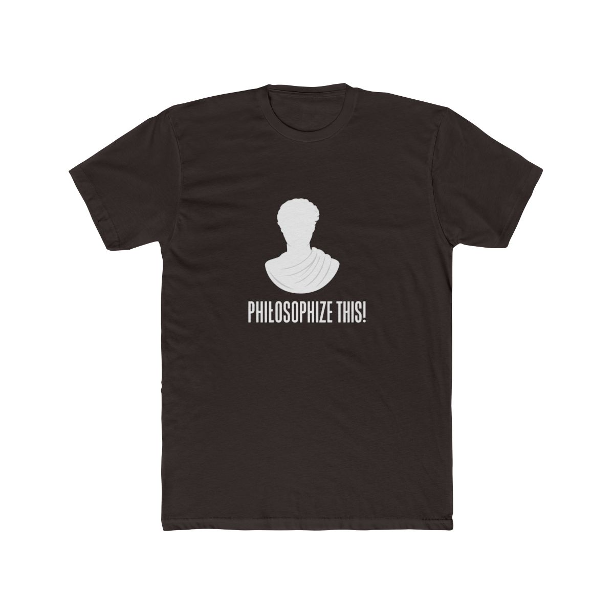 Philosophize This Bold Slogan | Philosophy Shirt, Thinker Tee, Student Gift - alternate angle 4, merchandise