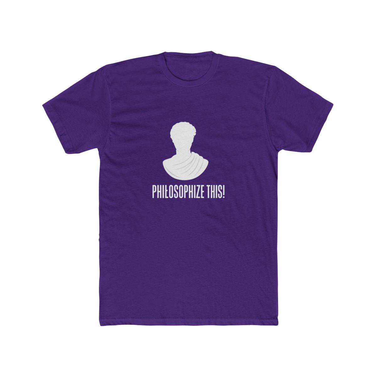 Philosophize This Bold Slogan | Philosophy Shirt, Thinker Tee, Student Gift - alternate angle 2, merchandise